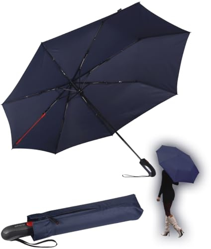 Knirps XXL-Taschenschirm BIG Duomatic Storm Shape - navy