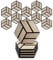 Urban Decor MagicWood Urban Decor Acoustic Slat Wall Foam Panels (5pieces Hexagon in Oak Color) for 3D Wood Wall Decor, Cool Room Accessories, Acoustic Dampening, Mens Room Decor, Gaming Areas, TV