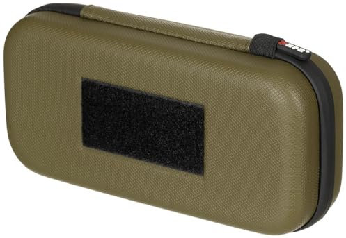 MFH Hard Shell Bag with Velcro, olive, L, Classic