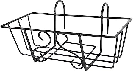 ROMISBABA 1pièce Étagère Murale Suspendue pour Plantes Support Décoratif Fer pour Pots De Fleurs Rack De Rangement Vertical pour Balcon Et Intérieur