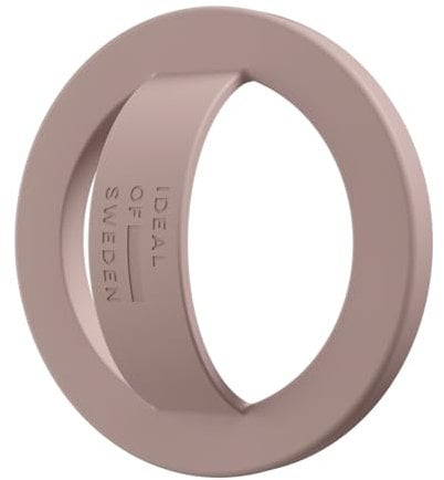 IDEAL OF SWEDEN Praktische Silikon Ringhalterung für einen bequemen Griff an Ihrem Telefon. Magnetisch, kompatibel mit Magsafe Handyhüllen. Ringständer Telefonring in intelligentem Design (Blush Pink)