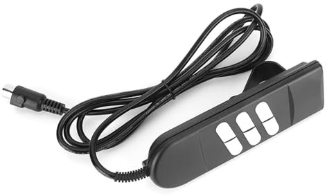 RASTKY 6 Pulsanti a 5 Pin, Poltrona Controller per Divano, Comando Manuale, Pulsante Interruttore per Poltrone Reclinabili Elettriche Maschili per Letto per Elettrodomestici