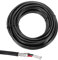 sourcing map 1 câble blindé UL2464 22 AWG 7,6 m 300 V 2 conducteurs en PVC électrique CNC avec blindage double couche pour appareils ménagers, câblage automobile