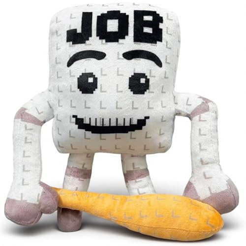 Dlishka Steal A Brainrot Plüsch,Cute Italian Toy Tralalero Shark Plüsch Lustiges Stofftier Geschenk Für Fans, Perfektes Weiches Kuscheltier Für Dekoration Und Sammlung (Job Job Job Sahur)