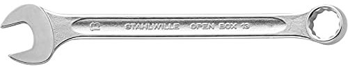 STAHLWILLE Nr. 13 l Ring-Maulschlüssel 13 mm l extrem belastbar l schraubenschonend l Made in Germany