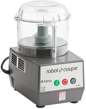 Robot Coupe R101B CLR Food Processor, 2.5 Qt Polycarbonate Clear Bowl, 120V