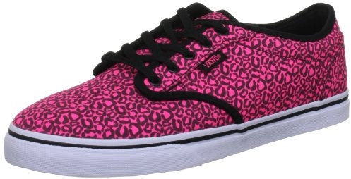 Vans Atwood Baskets de Skate à Basse valcanisation pour Femme - - Rose Fluo, Noir., 35 EU