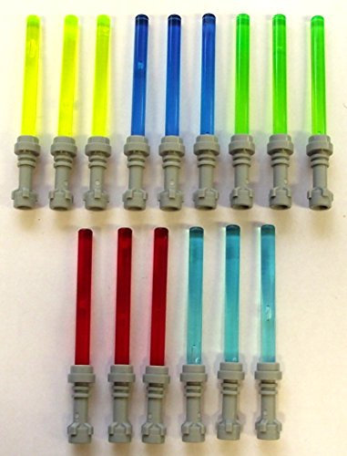 LEGO Star Wars - 15X Lightsaber in 5 Colours