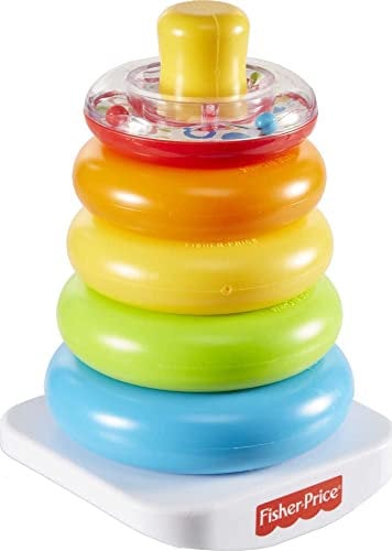 Fisher-Price Stapelblock, Baby, 6 Stück, 4.72 x 5.12 x 7.76, ab 0 Monaten