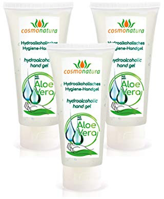 3 x 100 ml Hygiene-Handgel mit Aloe Vera