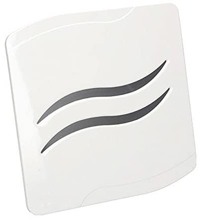 SolaDirect 4 in / 100 mm Bathroom Fan - Extractor Fan for Bathroom and Kitchen - IPX 4 - Silent with Humidity Sensor and Timer (White - S-LINE)