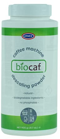 Biocaf Coffee and Espresso Machine Descaling Powder, 900 g Jar