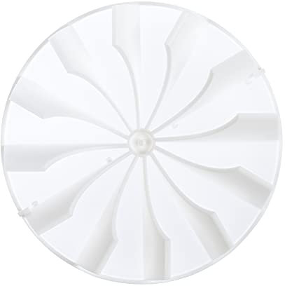 Steinberg14 Backflow Flap 100mm / 4 inch for Bathroom Fan - Non-return Check Valve for Extractor Fans