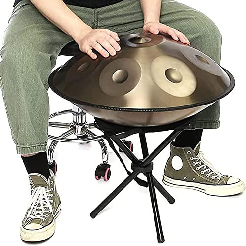 OBODN 22-Zoll-Stahl-Handtrommel, Handpan-Drum-Instrument, Hohe Qualität, Hohe Qualität, Angenehme Resonanz