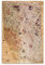 Piri Reis Karte, Osmanisches Reich, Vintage-Karte, große Wandkarte, antike Weltkarte, alte Karte, Bl 50 x 75 cm