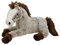 Pferd Kuscheltier 50 cm liegend Plüschtier Stofftier (Braun)