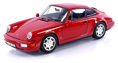 Norev kompatibel mit Porsche 911 (964) Carrera 2 1990 rot Modellauto 1:18
