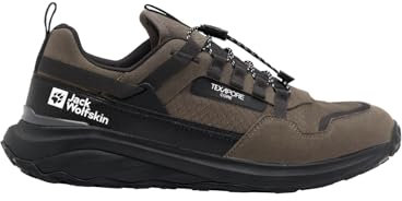 Jack Wolfskin Herren DROMOVENTURE Athletic Texapore Low M Walking-Schuh, Cold Coffee, 44.5 EU