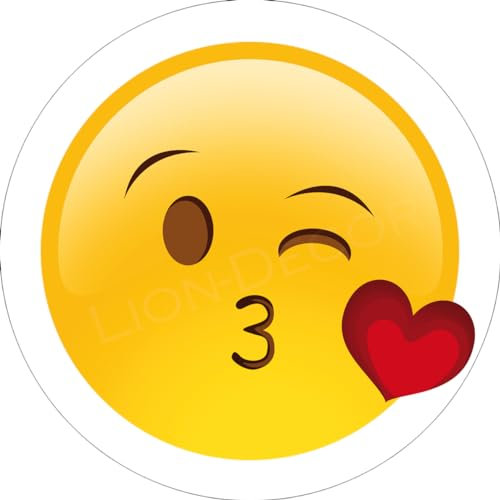 Tortenaufleger Happy Face2 / 20 cm Ø