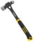 Ball Peen Hammer 16 oz, Drop Forged One Piece Ball Pein Hammer, Metalworking Tool with Forged Steel Construction & Shock Reduction Grip