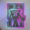 Personalisierte Rugby Player LED Spiegel Licht Up Zeichen, benutzerdefinierte Name für Nummer Rugby Wand Kunst Neon Licht, Weihnachten Geburtstag Rugby Kinder Geschenk