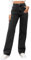 MANGGUO Jean Femme Taille Haute Coupe Droite Straight Jeans Baggy Jambes Larges amincissantes avec Tous Les Pantalon Automne Hiver Elastique Classique en Denim Jean Coupe（Couleur：Noir,Size：S）