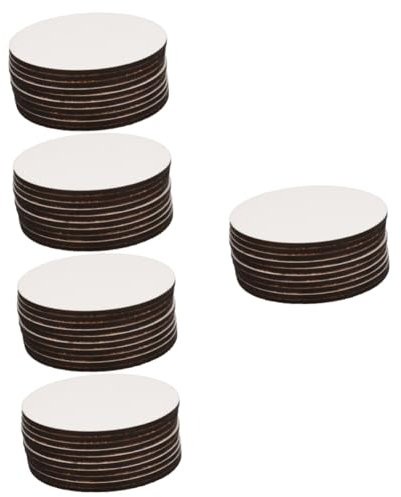 Lurrose Lot De 5 Gobelets De Transfert En Bois Pour Sublimation Pour La Maison 10 Pièces X 5