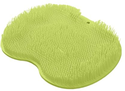 Tappetino esfoliante per piedi per doccia, tappetino antiscivolo per il lavaggio del bagno, ad asciugatura rapida, per bagno, vasca da bagno, hotel, bordo piscina