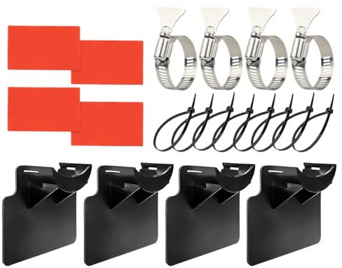 Pool Schlauchhalter - Pool Halterung Mit Befestigungsbügel | Vielseitig zur Stabilen Befestigung, Verhindert Durchhängen und Sichert Effizienten Wasserfluss