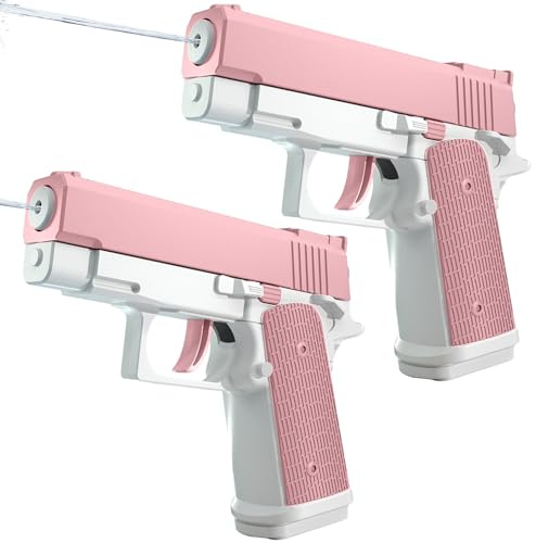 Wasserpistole für Kinder,2 Stück Spritzpistole Kunststoff,Wasserpistole Kinder,Wasserpistole mit Großer Reichweite,Wasserpistole Klein,für Strände und Wasserschlachten im Freien