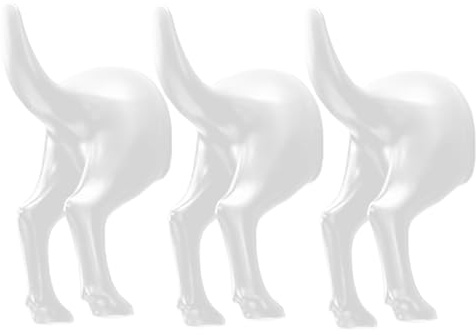 Dog Towel Organizer - Decorative Clothes Hangers, Pet Themed Storage Wall Mounted | Strong Adhesive Holder Removal, Keypad Display