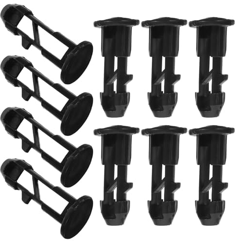 HOLIDYOYO 10pcs Trash Bin Lid Plug Latches Pins for 240l Wheelie Dustbin, Quick-release Trashcan Latch Accessories for Outdoor Waste Bin Covers