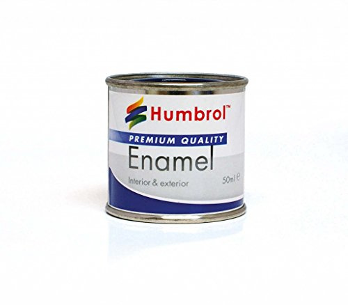 Humbrol AQ0232 50ml No.2 Tinlet Enamel Paint 21 (Black Gloss)