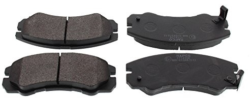 Mapco 6542 Bremsbeläge (4 Stück) | Kompatibel mit: ISUZU TROOPER II, TROOPER II Geländewagen offen, TROOPER III, TROOPER III Geländewagen offen, OPEL FRONTERA A
