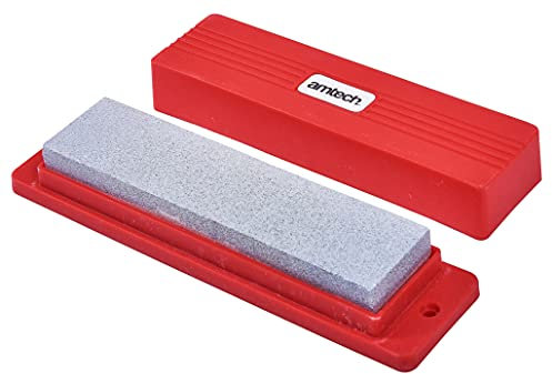 Amtech E2010 200mm (8) Combination Sharpening Stone and Box Set