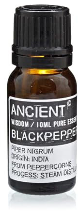 Ancient Wisdom 10 ml Black Pepper Pure Essential Oil