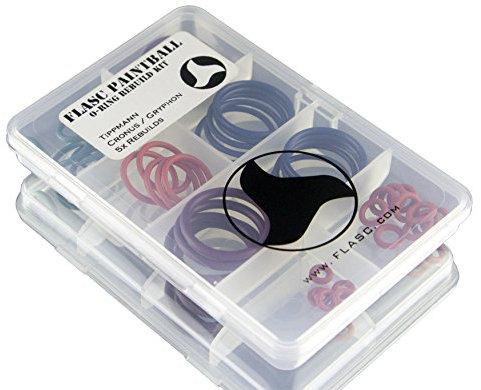 Flasc Paintball Tippmann Cronus/Gryphon 5 x farbcodiertes Paintball O-Ring Umbau-Set