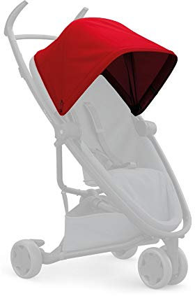 Quinny Zapp Flex Suncanopy, Sonnenschutz für den Zapp Flex Kinderwagen & Buggy, red (rot)