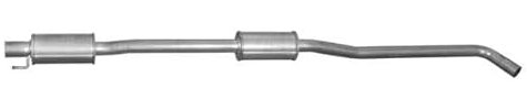 VEGAZ MOS-166 Mittelschalldämpfer Mitteltopf mitte 2230 2180mm 7,9kg