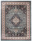 Carpeto Orientteppich Teppich Blau 140 x 200 cm Medaillon Klassisch Muster - Wohnzimmer Schlafzimmer Esszimmer