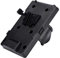 V Lock Platte V Lock Quick Release Plate V Mount Akku Netzteil mit D Tap und Klemme für DSLR Videokameras Battery Plate Akku Platte