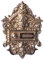 Antik 2000 Klingelschild Klingelknopf Hausklingel aus Messing