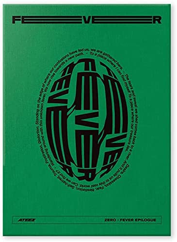 ATEEZ Zero Fever Epilogue 8. Mini-Album, Inhalt + Poster + Nachrichtenkarten-Set + Tracking Kpop versiegelt (Tagebuch)