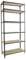 PROREGAL Schwerlastregal 250cm hoch Giant Muli | HxBxT 250x80x50cm | Fachlast 200kg | Schwarz Lagerregal Kellerregal Regal Werkstattregal Metallregal Fachbodenregal Steckregal 250 hoch