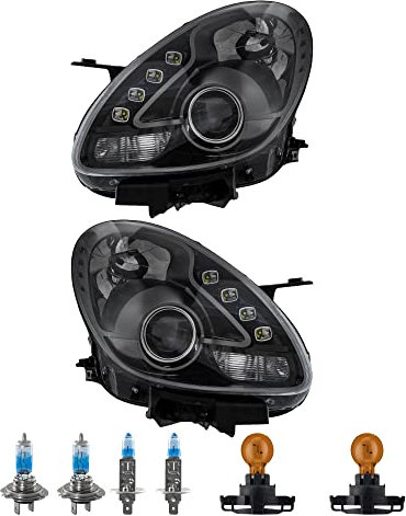 EISENFELS Set 106566036 erstellt mit Scheinwerfer links und rechts + COOL BLUE INTENSE H1 H7 Leuchtmittel kompatibel