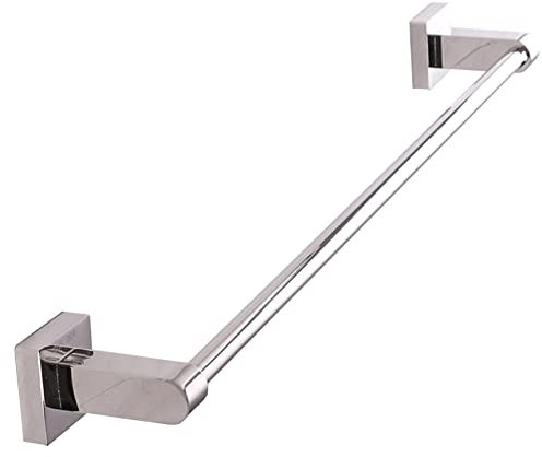 Porte-Serviettes carré, Porte-Serviettes Simple en Acier Inoxydable argenté, Porte-Serviettes Mural, 40 cm - 100 cm en Option, Finition polie pour Porte-Serviettes (Taille : 100 cm)