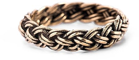 Windalf Wikinger Ring ALFADIR 5 mm Vikings Freundschaftsring Midi Ring Bronze