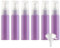BPZXL 10 pièces 30ml Violet flacons vides en Plastique, Flacon Vide Pompe Cosmétique Bouteilles pour Cosmétique Savon Huile Essentielle Lotion Gel