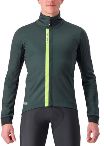 CASTELLI 4523508-303 ENTRATA JACKET Jacket Unisex ROVER GREEN/YELLOW Größe XXL