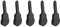 LIZZOT 5X Akustik Gitarre Tasche Gitarren Tasche mit Rückseitiger Aufhänge Schlaufe für 41 Akustik Gitarre E-Gitarre Bass Konzert Gitarre